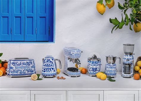 smeg x dolce gabbana|dolce and gabbana blu mediterraneo.